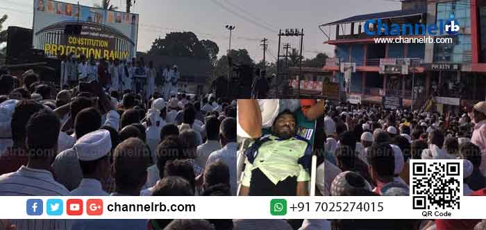 You are currently viewing ബദിയടുക്കയിലെ പൗരത്വ പ്രതിഷേധ മഹാ റാലിയിൽ വോളണ്ടിയറായിരുന്ന യുവാവ് കുഴഞ്ഞുവീണ് മരിച്ചു; ദുഃഖം അടക്കാനാവാതെ നാട്ടുകാർ