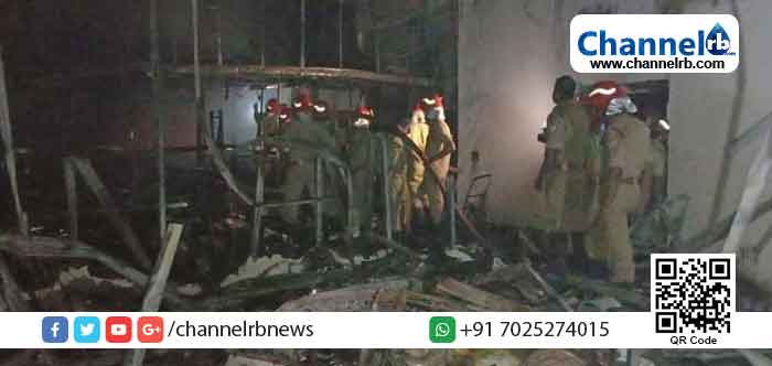 You are currently viewing ആലപ്പുഴയിലെ ബിസ്മി ഹൈപ്പര്‍ മാര്‍ക്കറ്റില്‍ വന്‍ തീപിടിത്തം; ലക്ഷങ്ങളുടെ നഷ്ടം