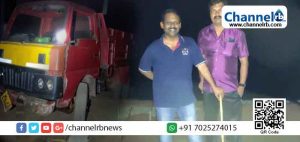 Read more about the article കളക്ടറുടെ നേതൃത്വത്തില്‍ രാത്രിയില്‍ പരിശോധന; കാസര്‍കോട് മണല്‍കടത്തുകയായിരുന്ന വാഹനം പിടികൂടി