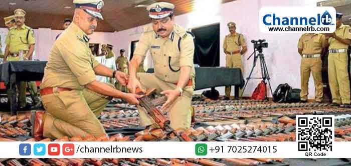 You are currently viewing കേരളാ പോലീസിന്‍റെ വെടിയുണ്ടകള്‍ കാണാതായ സംഭവം: അന്വേഷണത്തിന് ക്രൈംബ്രാഞ്ച് ; ഐ.ജി എസ് . ശ്രീജിത്ത് നേതൃത്വം നല്‍കും