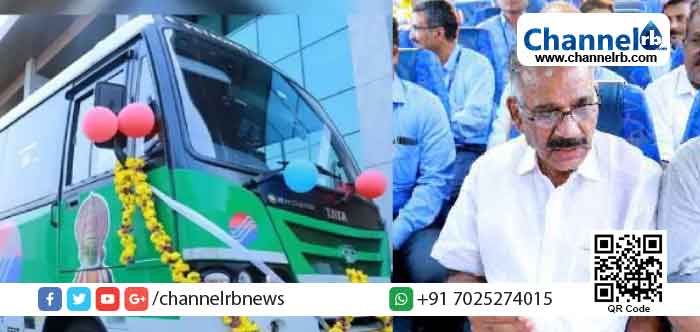 Read more about the article എല്‍.എന്‍.ജി ഉപയോഗിച്ചുള്ള ഇന്ത്യയിലെ ആദ്യ വാണിജ്യ ബസ് കൊച്ചിയിൽ; ഗതാഗത മന്ത്രി എ.കെ ശശീന്ദ്രന്‍ ഫ്ലാ​ഗ് ഓഫ് ചെയ്തു