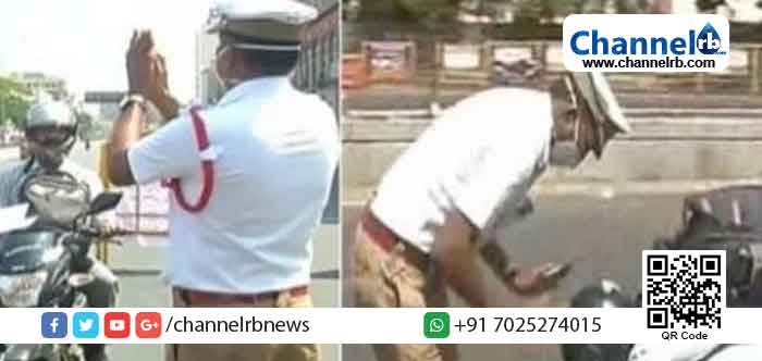 Read more about the article ദയവായി വീട്ടിലിരിക്കൂ: അനുസരണക്കേട് കാട്ടിയ ജനത്തിന് മുന്നിൽ കൈകൂപ്പി പൊട്ടിക്കരഞ്ഞ് പോലീസുകാരൻ