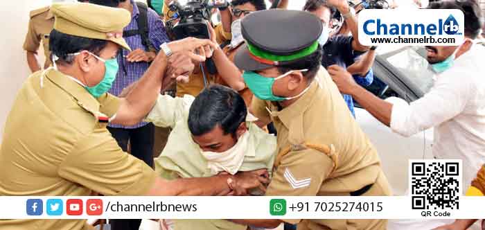 You are currently viewing കൊറോണ വൈറസിനെ തടയാൻ ആരോഗ്യ വകുപ്പ് ശ്രമം നടത്തുമ്പോൾ മറുവശത്ത് കള്ള് ഷാപ്പ് ലേലവും സംഘർഷവും