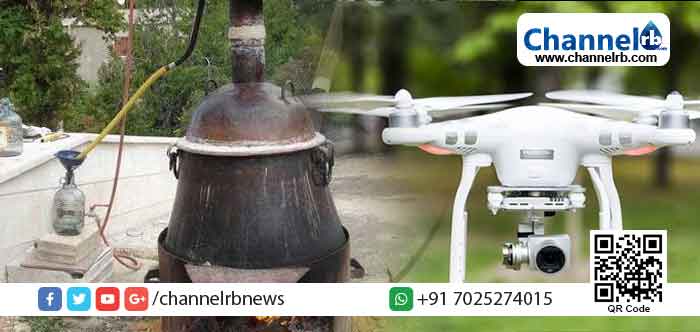 You are currently viewing വ്യാജവാറ്റ് നടത്തുന്നവര്‍ ജാഗ്രത; കണ്ടെത്താന്‍ ഡ്രോണ്‍ നിരീക്ഷണവുമായി പോലീസ് രംഗത്ത്