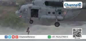 Read more about the article കുത്തിയൊലിച്ചൊഴുകുന്ന ഡാമിലേക്ക് ചാടിയയാളെ അതിസാഹികമായി രക്ഷിച്ച് ഇന്ത്യന്‍ വ്യോമസേന