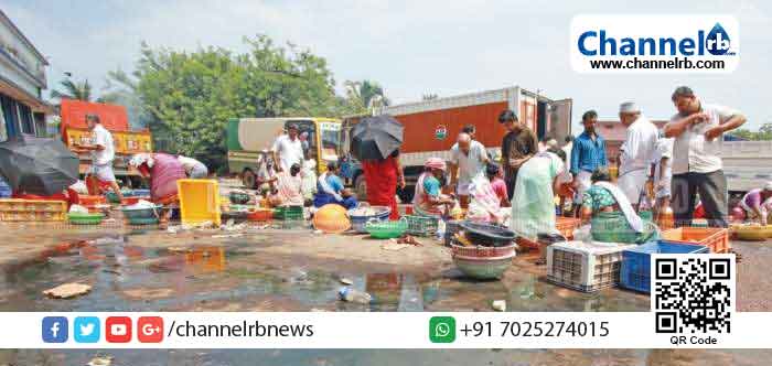 You are currently viewing കോവിഡ് വ്യാപന സാധ്യത: കാസര്‍കോട് മത്സ്യ മാര്‍ക്കറ്റിന്  തല്‍കാലം പ്രവര്‍ത്തനാനുമതിയില്ല