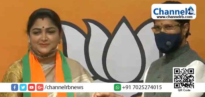 Read more about the article മോദി രാജ്യത്തെ ശരിയായ രീതിയിൽ നയിക്കുന്നു; ബി.ജെ.പിയില്‍ ചേര്‍ന്ന ഖുശ്ബു പറയുന്നു