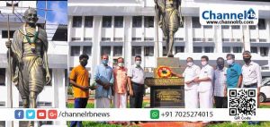 Read more about the article ഗാന്ധി ജയന്തി ദിനത്തില്‍ ഗാന്ധിപ്രതിമയില്‍ പുഷ്പാര്‍ച്ചന നടത്തി രാജ് മോഹന്‍ ഉണ്ണിത്താന്‍ എം.പി