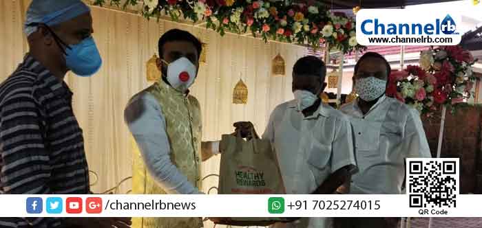 Read more about the article വിവാഹ ദിനത്തിൽ  പാവപ്പെട്ട രോഗികൾക്ക് സ്നേഹ സമ്മാനവുമായി വിദ്യാർത്ഥി നേതാവ്