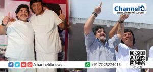 Read more about the article ‘ദൈവത്തിന്‍റെ കൈ’; ഗോള്‍ നേടുന്ന മറഡോണയുടെ പൂർണകായ ശിൽപം ബോബി ചെമ്മണൂർ സ്വർണത്തിൽ തീർക്കും