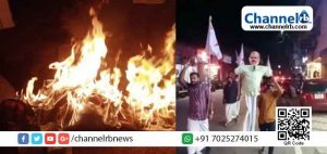 Read more about the article തുടര്‍ച്ചയായി വര്‍ഗീയ പരാമര്‍ശങ്ങള്‍ നടത്തുന്നു; പി. സി ജോര്‍ജ് എം.എല്‍.എയെ ജനകിയ വിചാരണ നടത്തി കോലം കത്തിച്ചു