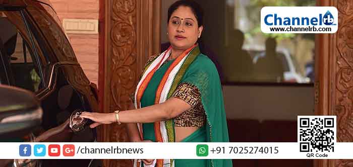 Read more about the article ഖുശ്ബുവിന് പിന്നാലെ നടി വിജയശാന്തിയും കോൺഗ്രസിൽ നിന്നും രാജിവച്ചു; ഇനി ബി.ജെ.പിയിലേക്ക്
