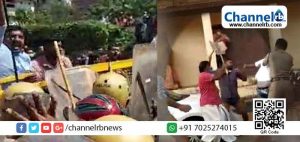 Read more about the article ഗണേഷ് കുമാറിന്‍റെ വീട്ടിലേക്ക് യൂത്ത്‌കോണ്‍ഗ്രസ് പ്രവര്‍ത്തകര്‍ നടത്തിയ മാര്‍ച്ചില്‍ സംഘര്‍ഷം; പത്തനാപുരത്ത് നാളെ ഹര്‍ത്താല്‍