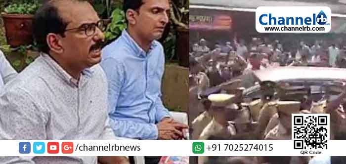 You are currently viewing ട്വന്റി ട്വന്റി ചീഫ് കോഓർഡിനേറ്റർ സാബു എം.ജേക്കബിനെ തടഞ്ഞുവച്ച് യു.ഡി.എഫിന്‍റെയും എൽ.ഡി.എഫിന്‍റെയും പ്രതിഷേധം; പോലീസ് ലാത്തി വീശി