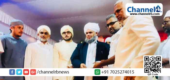 Read more about the article മകന്‍റെ വിവാഹ സുദിനം; 10 കുടുംബങ്ങള്‍ക്ക് വീടിന് സ്ഥലം നല്‍കി മാതൃകയായി ഹകീം ഹാജി കളനാട്