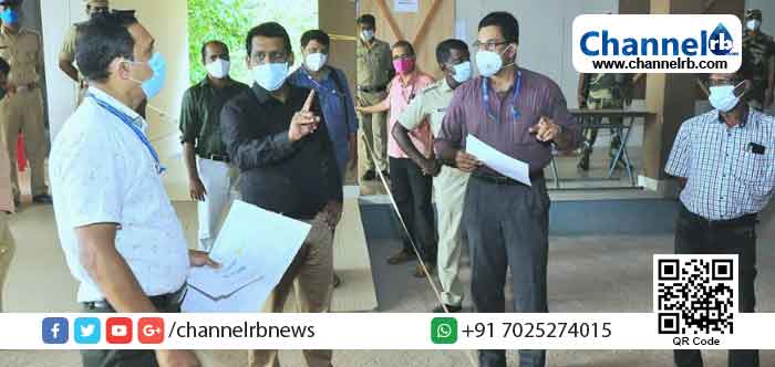 You are currently viewing അന്തിമ ഒരുക്കങ്ങളുടെ പരിശോധന: മൂന്ന് വോട്ടെണ്ണൽ കേന്ദ്രങ്ങൾ കാസര്‍കോട് കളക്ടർ സന്ദർശിച്ചു