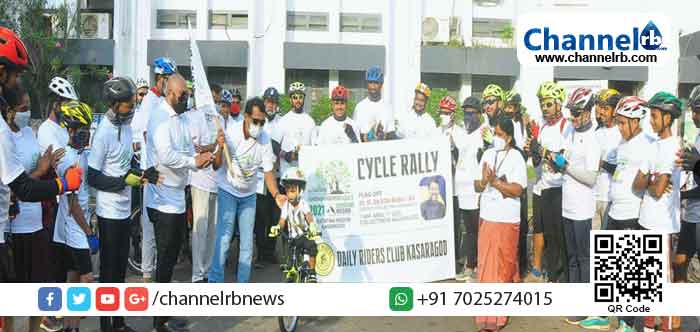 Read more about the article ഹരിത തെരഞ്ഞെടുപ്പിന്‍റെ സന്ദേശവുമായി സൈക്കിള്‍ റാലി; കളക്ടര്‍ ഡോ.ഡി സജിത് ബാബു ഫ്‌ളാഗ് ഓഫ് ചെയ്തു