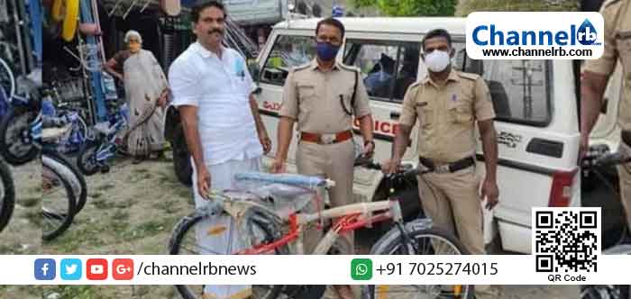 Read more about the article ആഗ്രഹം അടക്കാനാവാതെ വന്നപ്പോള്‍ അയൽവീട്ടിലെ സൈക്കിൾ മോഷ്ടിക്കാൻ ശ്രമിച്ച് മൂന്നാംക്ലാസുകാരൻ; തുടര്‍ന്ന് മോഷണക്കുറ്റത്തിന് പരാതി;കേസെടുക്കാതെ സൈക്കിൾ സമ്മാനിച്ച് പോലീസ്; സൗജന്യമായി നൽകി കടയുടമ