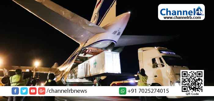 Read more about the article ലോകത്തിലെ ഏറ്റവും വലിയ ചരക്ക് വിമാനത്തില്‍ മൂന്ന് ഓക്‌സിജന്‍ പ്ലാന്റുകള്‍ എത്തുന്നു; ഇന്ത്യയ്ക്ക് സഹായവുമായി ബ്രിട്ടൻ