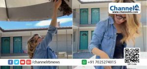 Read more about the article തേനീച്ചകളോ… ഇതൊക്കെ എത്ര നിസാരം; തേനിച്ചകളെ വളരെ കൂളായി കൈകാര്യം ചെയ്ത് ഒരു യുവതി