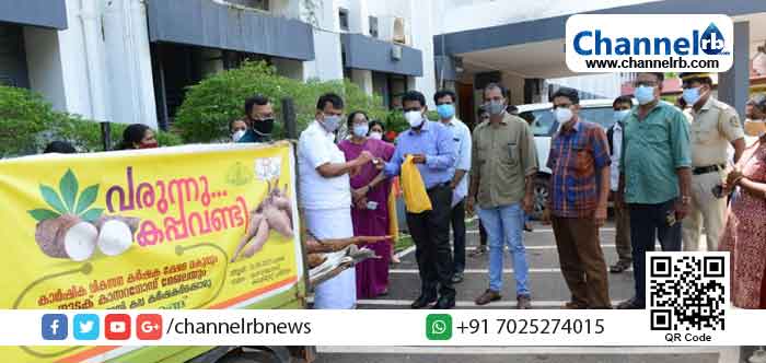 Read more about the article നാടക കലാകാരന്മാർ കർഷകർക്കൊപ്പം കൈകോർത്തു; കപ്പവണ്ടി വരവായി