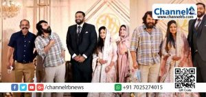 Read more about the article ഉയരം കൂടിയ കല്ല്യാണച്ചെക്കനെ അതിശയത്തോടെ നോക്കുന്ന മമ്മൂട്ടി; ചിത്രം വൈറൽ