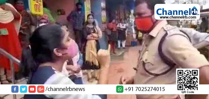 You are currently viewing കോവിഡ് മാനദണ്ഡ ലംഘനം; ചോദ്യം ചെയ്ത യുവതിക്കെതിരെ ജാമ്യമില്ലാ വകുപ്പ് ചുമത്തി പോലീസ്; വിമര്‍ശനവുമായി ജനങ്ങള്‍