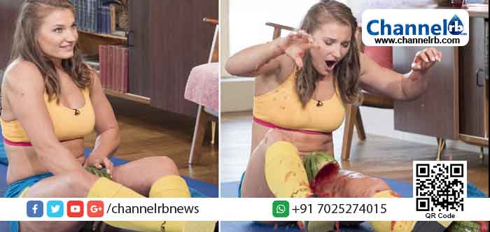 Read more about the article തുടകൾക്കിടയിൽ വെച്ച് തണ്ണിമത്തൻ ഉടച്ച് ഗിന്നസ് ലോക റെക്കോർഡ് സ്ഥാപിച്ച് ഒരു യുവതി