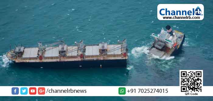 Read more about the article ചരക്കു കപ്പല്‍ മണല്‍ത്തിട്ടയില്‍ ഇടിച്ച് രണ്ടായി പിളര്‍ന്നു; വാര്‍ത്ത പുറത്ത് വിട്ട് ജപ്പാന്‍ തീരസേന അധികൃതര്‍