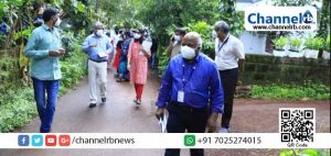 Read more about the article കാസര്‍കോട് ജില്ലയിലെ കോവിഡ്  സാഹചര്യം വിലയിരുത്താന്‍ കേന്ദ്ര സംഘമെത്തി; കണ്ടൈന്‍മെന്റ് സോണുകളില്‍ സന്ദര്‍ശനം നടത്തി