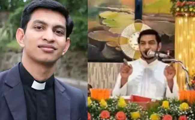 Read more about the article സൈബര്‍ അറ്റാക്ക് എന്ന് കേട്ടിട്ടേ ഉണ്ടായിരുന്നുള്ളു,  ഇപ്പോള്‍ അനുഭവിക്കുന്നു; വര്‍ഗ്ഗീയതയ്ക്കെതിരെ പ്രസംഗിച്ച്‌ വൈറലായ വൈദികൻ പറയുന്നു