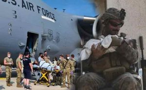 Read more about the article അഫ്ഗാനിസ്ഥാനിലെ ഒഴിപ്പിക്കല്‍ വിമാനത്തില്‍ പിറന്ന കുഞ്ഞിന് പേര് ‘റീച്ച്’; ഇവള്‍ ഇനി അറിയപ്പെടുക  വിമാനത്തിന്‍റെ കോഡ് നാമത്തില്‍