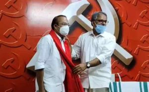 Read more about the article മുൻ കെ.പി.സി.സി ജനറൽ സെക്രട്ടറി പി.എസ്. പ്രശാന്ത് സി.പി.എമ്മിൽ ചേർന്നു; അച്ചടക്കമില്ലാത്ത പാർട്ടിയാണ് കോൺഗ്രസെന്ന് പ്രശാന്ത്