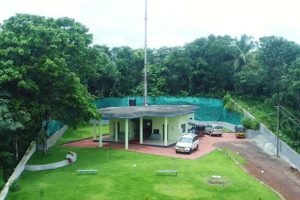 Read more about the article പൂന്തോട്ടവും പുല്‍മേടും; ഹൈടെക് ആണ് ഈസ്റ്റ് എളേരി വാതകശ്മശാനം