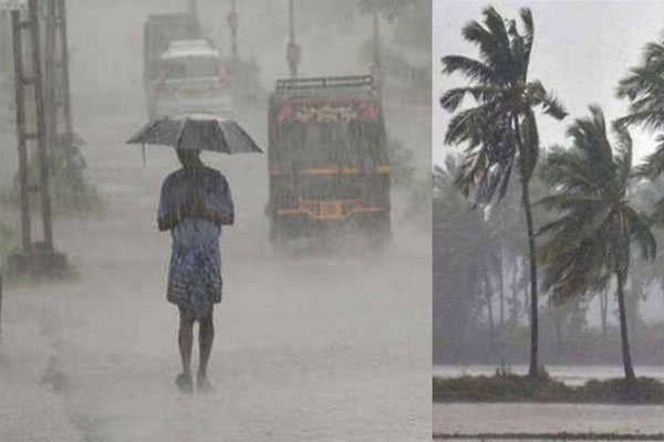 You are currently viewing സംസ്ഥാനത്ത് ഇടിയോട് കൂടിയ വ്യാപക മഴയ്ക്ക് സാധ്യത; 40 കിലോമീറ്റര്‍ വേഗതയില്‍ കാറ്റ്; 11 ജില്ലകളിൽ  ജാഗ്രതാനിർദേശം