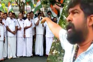 Read more about the article കോൺഗ്രസ് നല്‍കിയ പരാതിയില്‍ കഴമ്പില്ല എന്ന് പോലീസ്; ജോജുവുമായി ഒത്തുതീര്‍പ്പിനൊരുങ്ങി കോണ്‍ഗ്രസ്