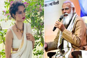 Read more about the article പ്രധാനമന്ത്രി ഏറ്റവും വലിയ സൂപ്പര്‍ സ്റ്റാറാണ്; മോദി അധികാരത്തിലെത്തിയ 2014ലാണ് ഇന്ത്യയ്ക്ക് ശരിയായ സ്വാതന്ത്ര്യം ലഭിച്ചതെന്ന് നടി കങ്കണ റണാവട്ട്