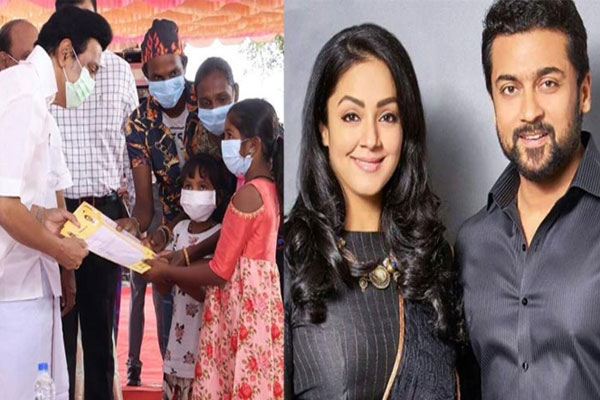 Read more about the article ‘അധികാരം വെറും പദവി മാത്രമല്ലെന്ന്  തെളിയിച്ചു’; സ്റ്റാലിനെ അഭിനന്ദിച്ച് സൂര്യയും ജ്യോതികയും