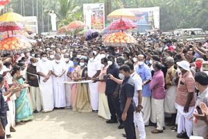 Read more about the article കാത്തിരിപ്പിന് അവസാനമായി; തേജസ്വിനി പുഴയ്ക്ക് കുറുകെ നിര്‍മ്മിച്ച പാലായി  റെഗുലേറ്റര്‍ കം ബ്രിഡ്ജ് മുഖ്യമന്ത്രി നാടിന്  സമര്‍പ്പിച്ചു