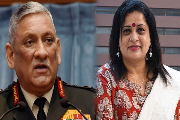 You are currently viewing മരണം ഒരു വ്യക്തിയെ വിശുദ്ധനാക്കുന്നില്ല; ബിപിന്‍ റാവത്തിനെ വിമര്‍ശിച്ച് അഡ്വ. രശ്മിത രാമചന്ദ്രൻ