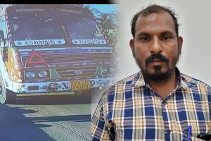 Read more about the article ഒരു വർഷം മുൻപ് വിമുക്ത ഭടന്‍ വാഹനമിടിച്ച് മരണപ്പെട്ട സംഭവം; ലോറിയും തമിഴ്നാട് സ്വദേശിയായ ഡ്രൈവറും പോലീസ് പിടിയില്‍