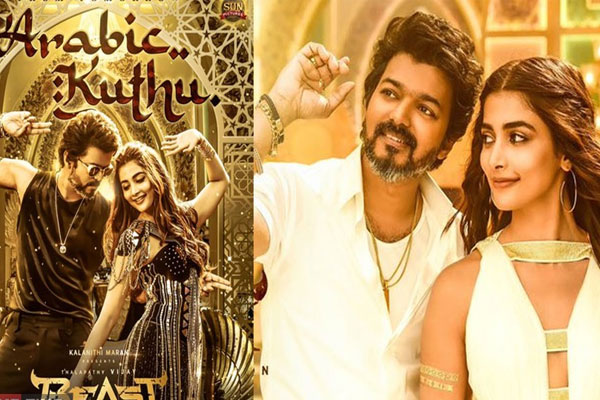 Read more about the article 12 ദിവസങ്ങൾ കൊണ്ട് 10 കോടിയിലേറെ പ്രേക്ഷകർ; ‘റൗഡി ബേബി’ പാട്ടിൻ്റെ  റെക്കോർഡ്  വിജയ് യുടെ ‘അറബിക് കുത്ത്’ തകർത്തു