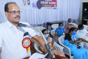 Read more about the article തൊഴിലരങ്ങ് 2022 മെഗാ തൊഴില്‍മേള:  യുവജനങ്ങള്‍ക്ക് കാലാനുസൃതമായി തൊഴില്‍ നൈപുണ്യ പരിശീലനം അനിവാര്യം: മന്ത്രി അഹമ്മദ് ദേവര്‍ കോവില്‍