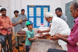 Read more about the article ആസാദി കാ അമൃത് മഹോത്സവം: ചിത്രകലാ ക്യാമ്പിൽ ശ്രദ്ധേയമായി രണ്ടാം ക്ലാസുകാരൻ ജീവൻ