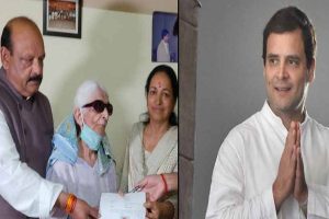 Read more about the article രാജ്യത്തിന് വേണ്ടത് ഇവനെപ്പോലെയുള്ളവര്‍; 50 ലക്ഷം രൂപയുടെ സ്വത്തു മുഴുവന്‍ രാഹുല്‍ഗാന്ധിയ്ക്ക് ഇഷ്ടദാനം നൽകി 78 കാരിയായ പുഷ്പ