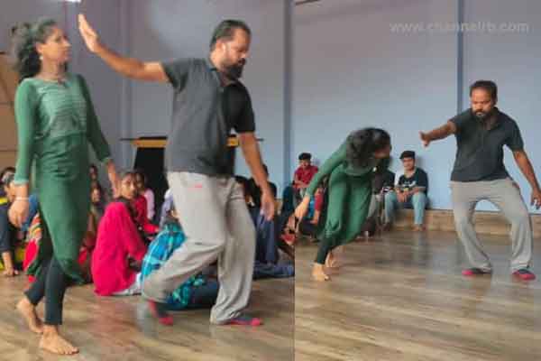 You are currently viewing ശരീരഭാഷയുടെ അനന്ത സാധ്യതകളിൽ സൺഡേ തിയറ്ററിൻ്റെ അഭിനയ ശില്പശാല; നാടകത്തിലൂടെ അരങ്ങിൻ്റെ അറിവ് അനുഭവിച്ചറിയാം