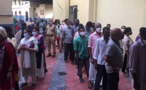 Read more about the article കഴിഞ്ഞ തിരഞ്ഞെടുപ്പിനേക്കാള്‍ കനത്ത പോളിങ്ങുമായി തൃക്കാക്കര വിധിയെഴുതി; വോട്ടെണ്ണല്‍ വെള്ളിയാഴ്ച