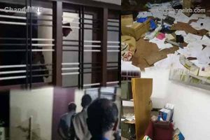 Read more about the article മുഖ്യമന്ത്രിക്ക് നേരെ കരിങ്കൊടി പ്രധിഷേധം ഇന്നും തുടർന്നു; സംസ്ഥാനത്ത് പരക്കെ അക്രമം, കണ്ണൂരില്‍ കെ.പി.സി.സി അധ്യക്ഷന്‍ കെ.സുധാകരൻ്റെ ഭാര്യാ വീട് തകര്‍ത്തു.