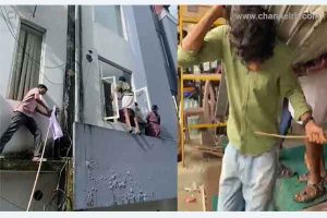 Read more about the article വയനാട് എം.പി രാഹുൽ ഗാന്ധിയുടെ ഓഫീസിലേക്ക് എസ്എഫ്ഐയുടെ മാർച്ച്; ഉപകരണങ്ങള്‍ അടിച്ചു തകര്‍ത്തു, മുഖ്യമന്ത്രി മറുപടി പറയണമെന്ന് കോൺഗ്രസ്