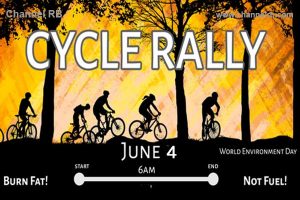 Read more about the article സൈക്കിൾ റാലിയുമായി കുട്ടിപ്പോലീസ്; പുകയും ശബ്‌ദവുമേകാത്ത സുഹൃത്ത്, വിഷരഹിത സഞ്ചാരം എന്നീ മുദ്രാവാക്യത്തിലാണ് റാലി